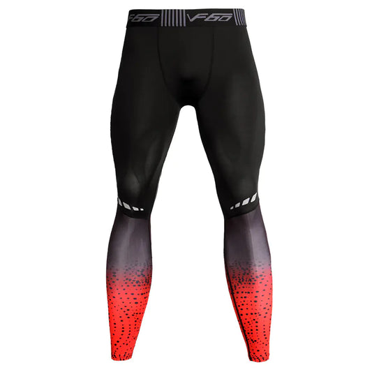 Men's High-Elastic Running Training Leggings (Two Colors)